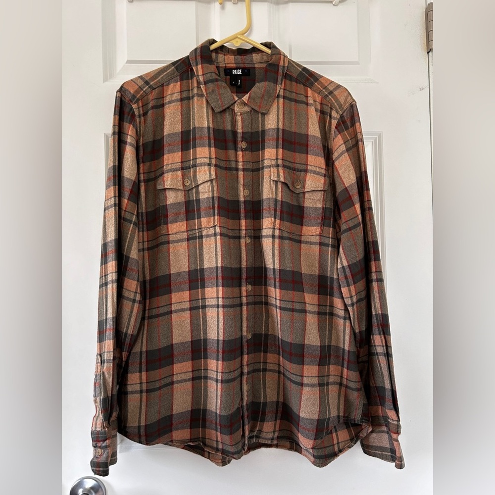 Flannel button up